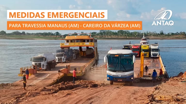 Draga chega ao Amazonas e deve amenizar impactos da seca