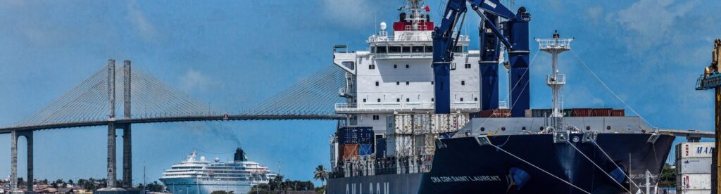 Ausência de defensas na Ponte Newton Navarro, necessidade de melhorias na infraestrutura do terminal e calado insuficiente são apontados para o baixo aproveitamento do Porto de Natal (Crédito: Divulgação/Codern)