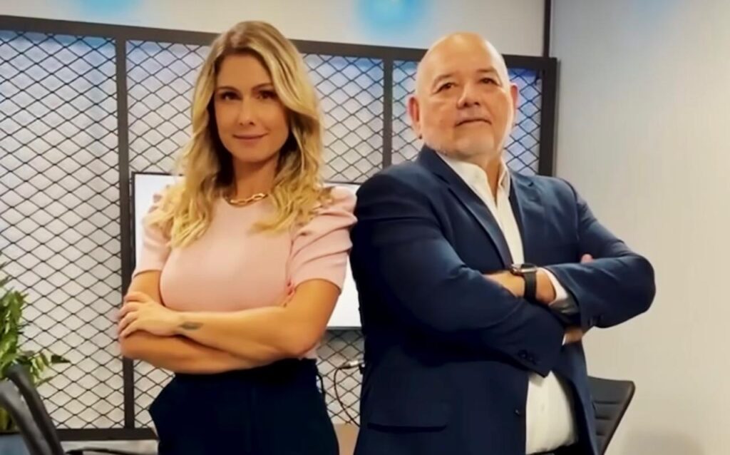 Apresentado por Vanessa Martins e Ricardo Molitzas, o Conexão Sopesp é outra atração da TV BE News. Foto: Divulgação/TV BE News