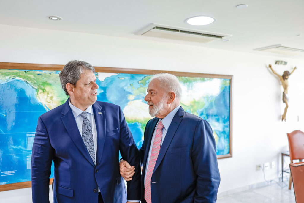 Lula e Tarcísio
