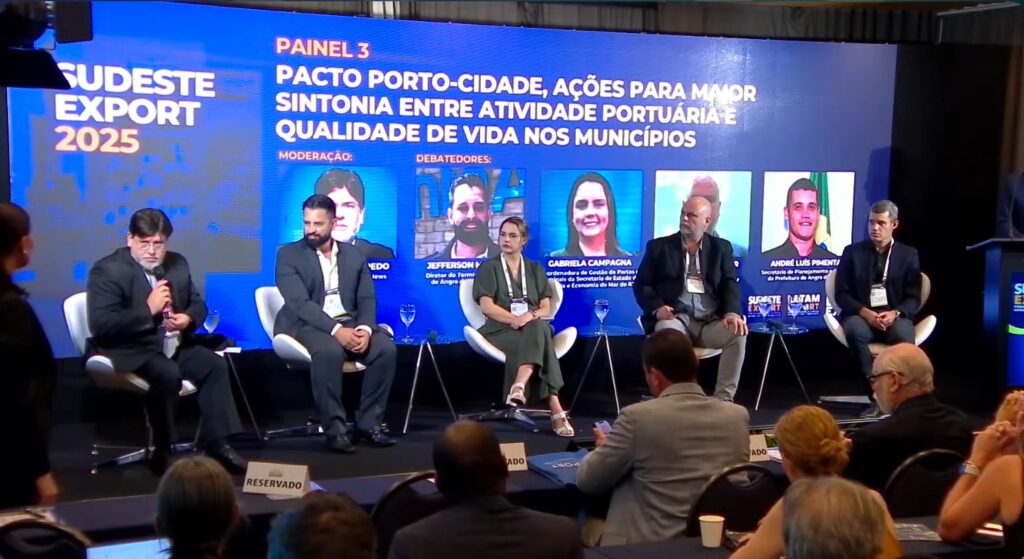 Sudeste Export painel relação porto-cidade