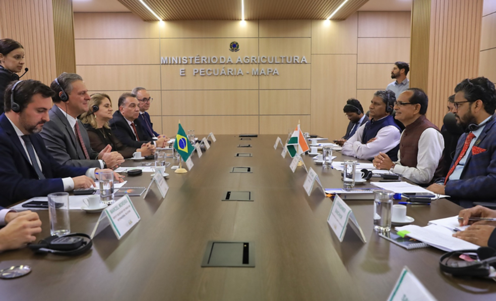 reunião ministros brasil índia