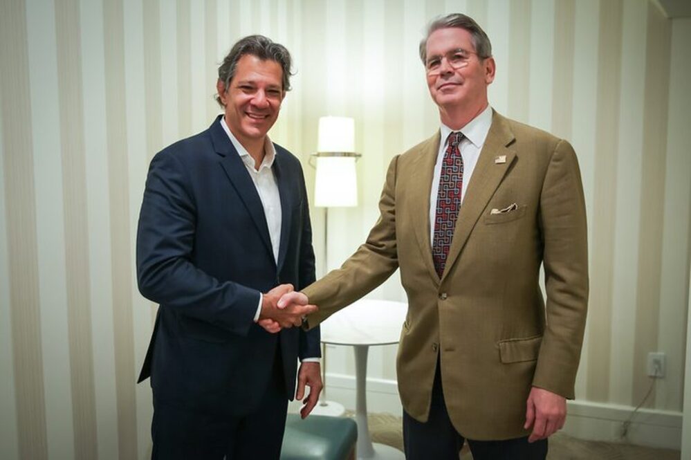 Haddad secretário de tesouro dos EUA