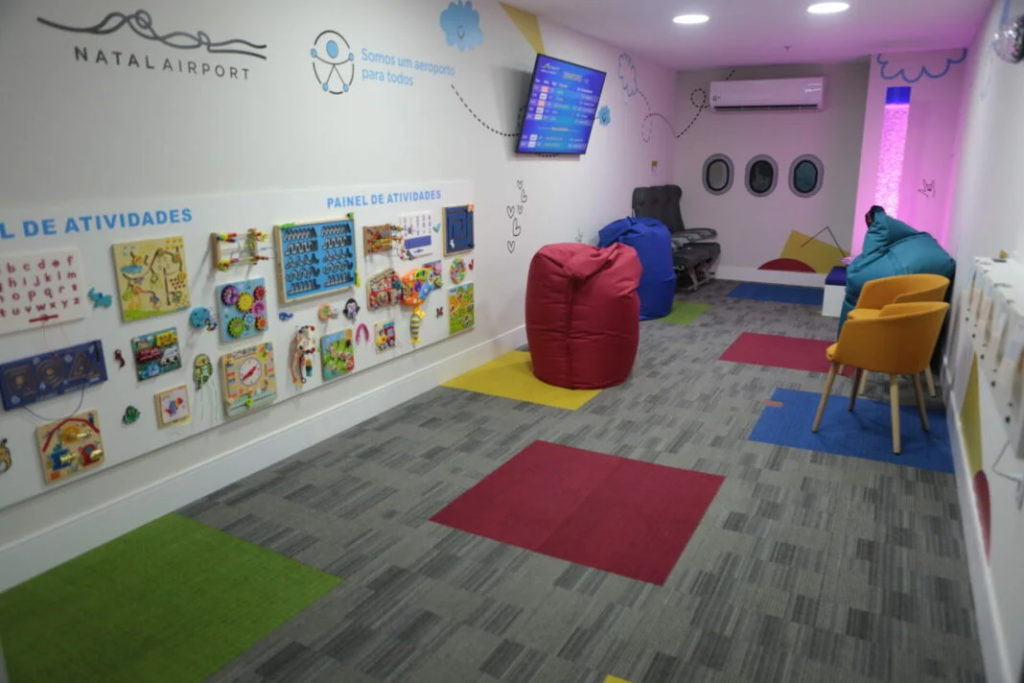 sala multissensorial aeroporto de natal