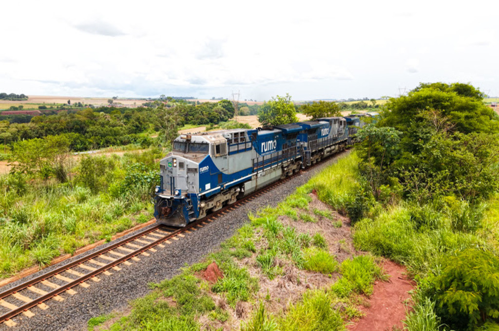 Rumo logística ferrovias