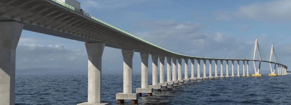 Navio da China chega em maio para obras da ponte Salvador-Itaparica