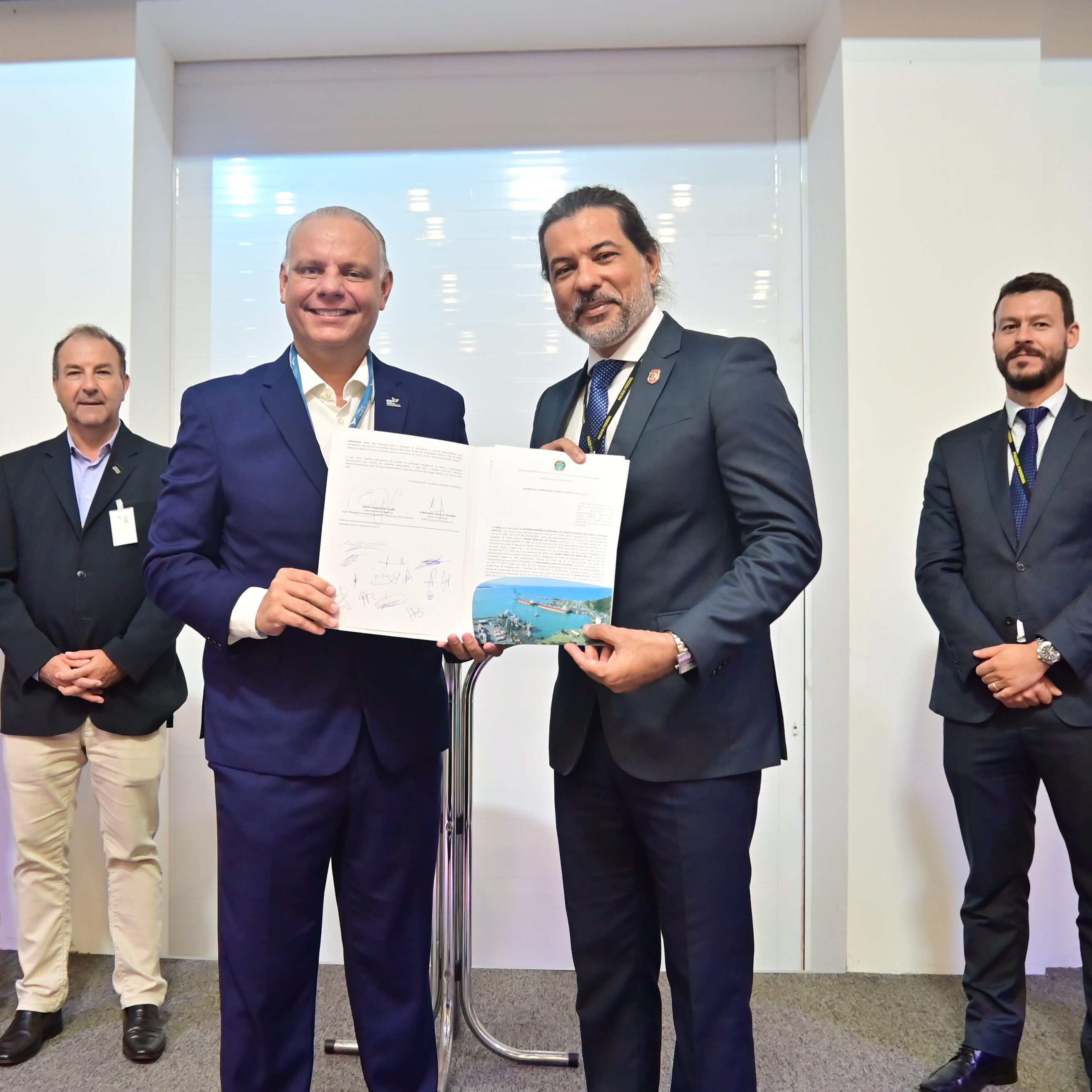 Imagem destacada de Porto de Imbituba e Polícia Federal firmam acordo para reforçar segurança