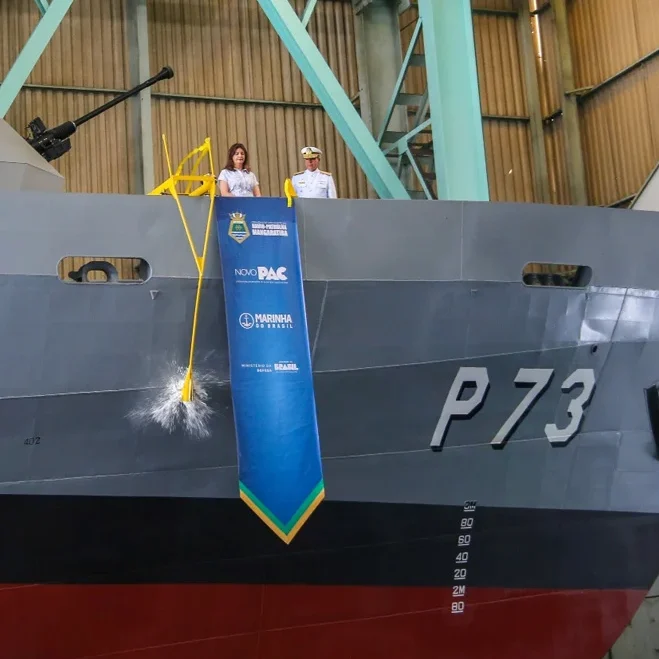 Imagem destacada de Marinha lança Navio-Patrulha “Mangaratiba”