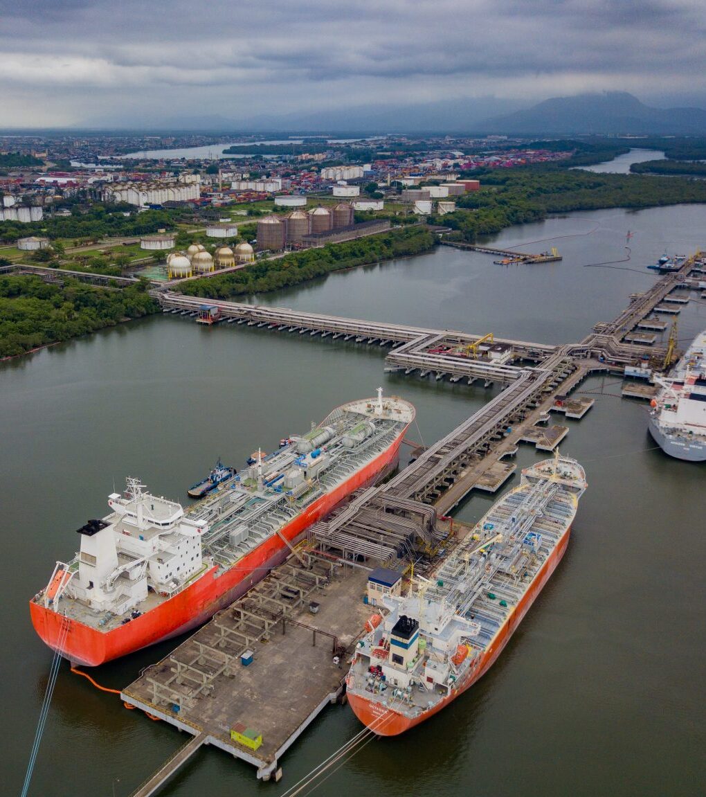 Imagem destacada de Porto de Santos registra recorde de cargas movimentadas em nove meses