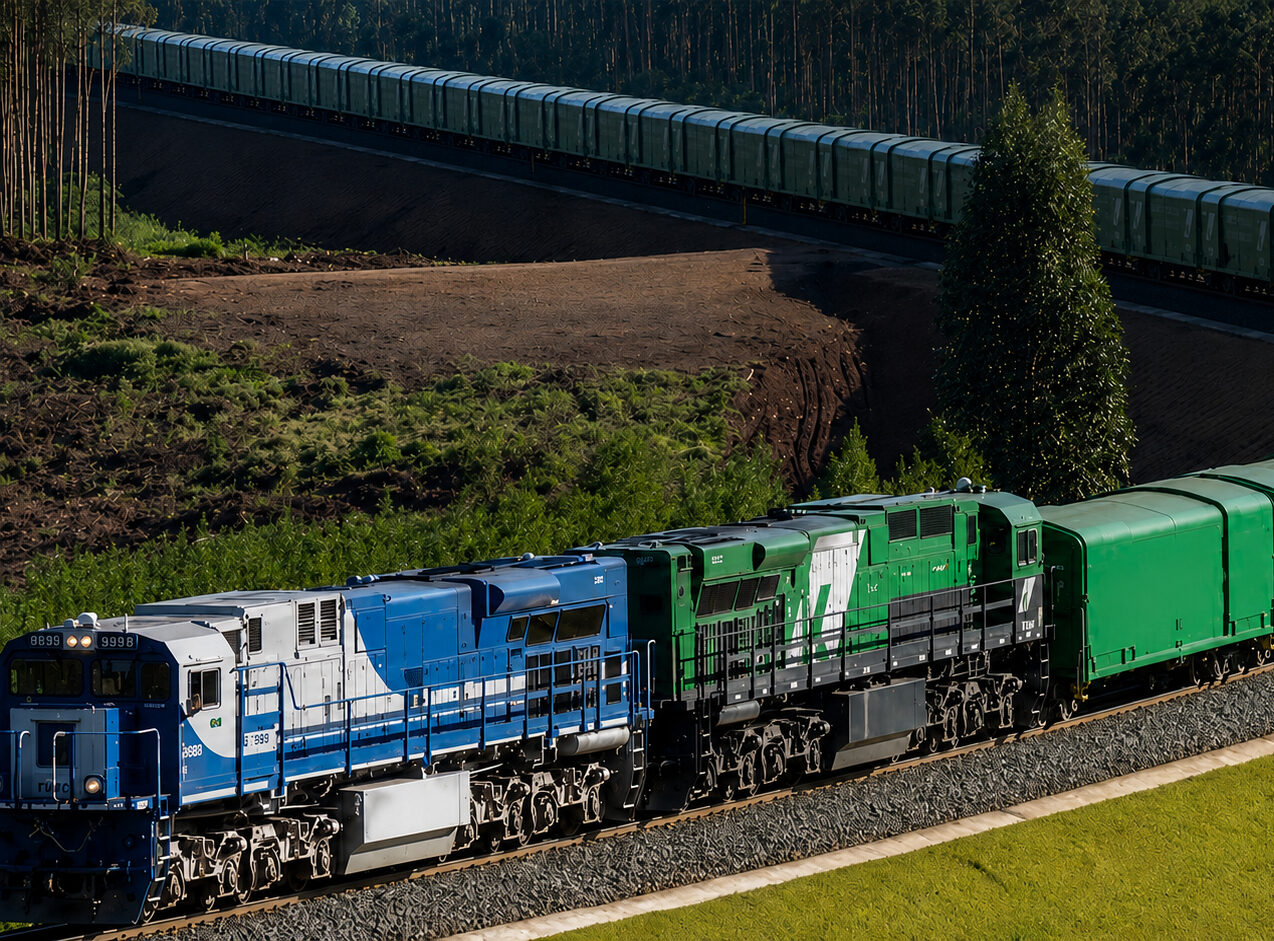 Conectividade via satélite alcança 3 mil km de ferrovias no Brasil