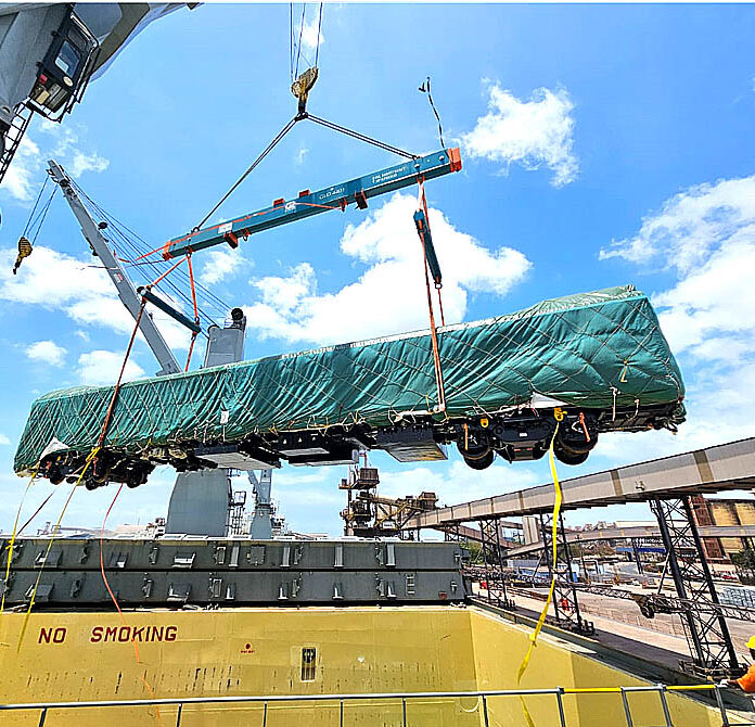 Imagem destacada de Vale recebe primeiros 15 vagões de nova frota de trem de passageiros
