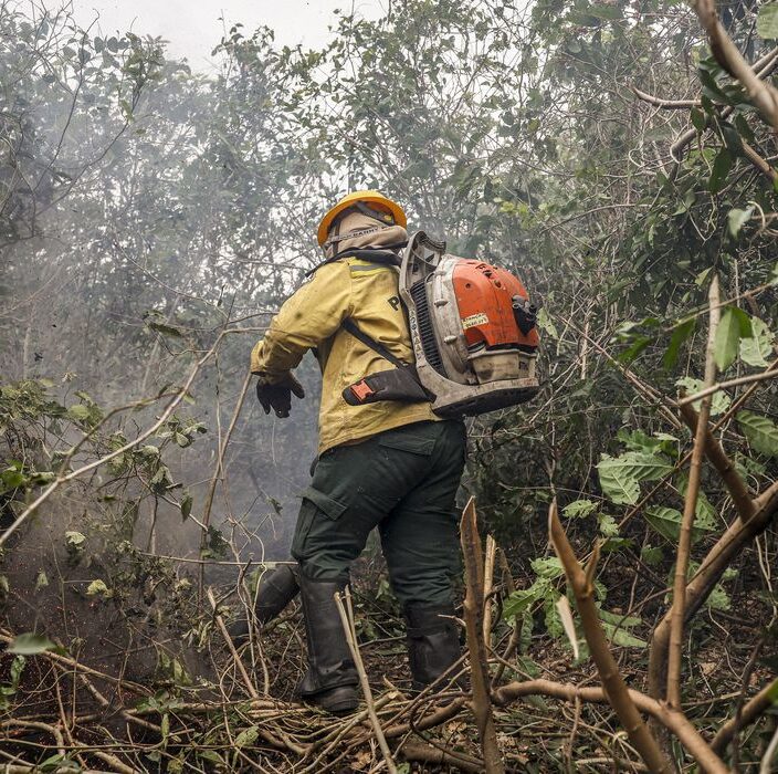 FAB realiza primeira missão contra incêndios florestais no Amazonas