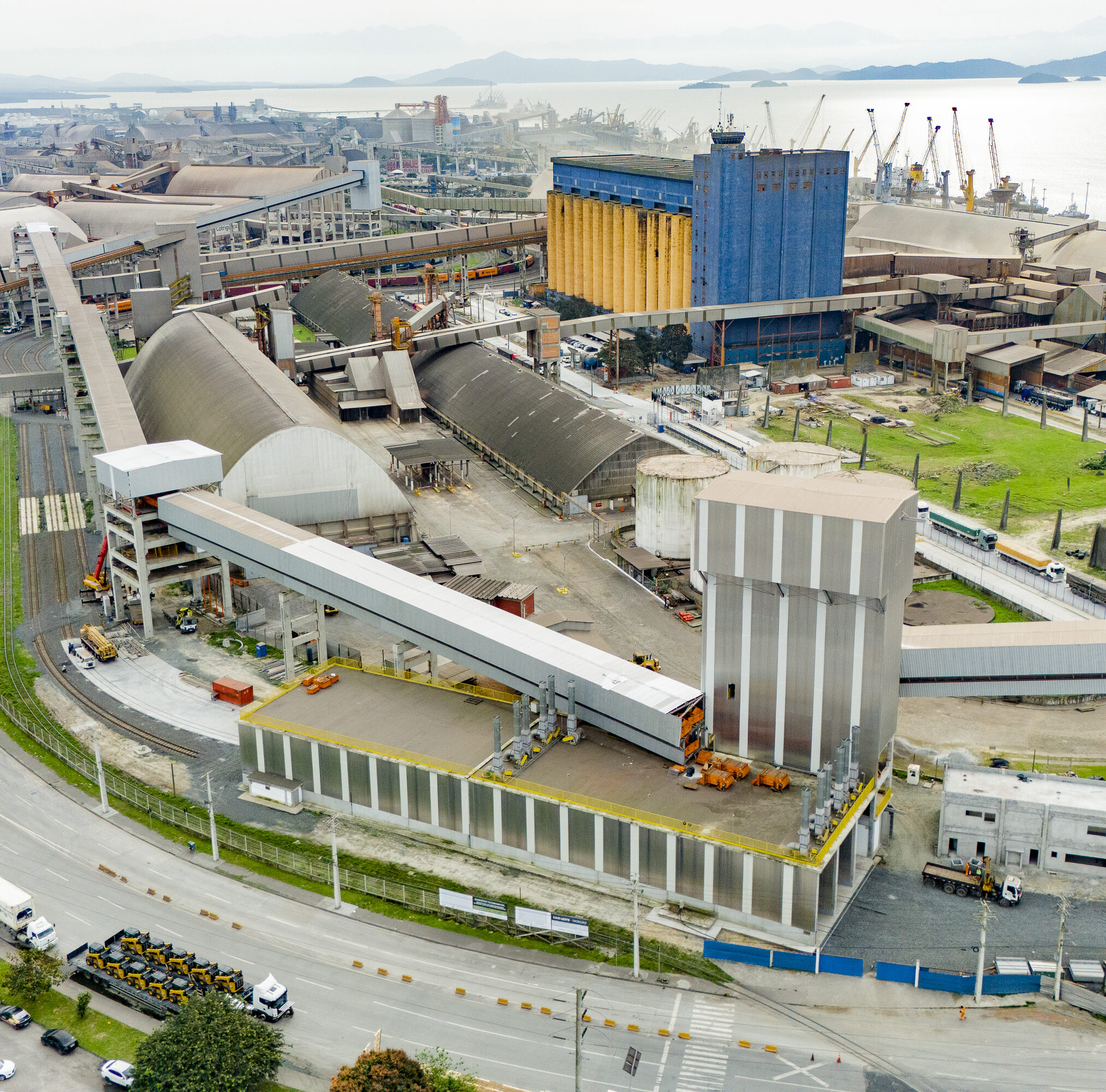 Imagem destacada de Portos do Paraná vence prêmio internacional com projeto do Moegão