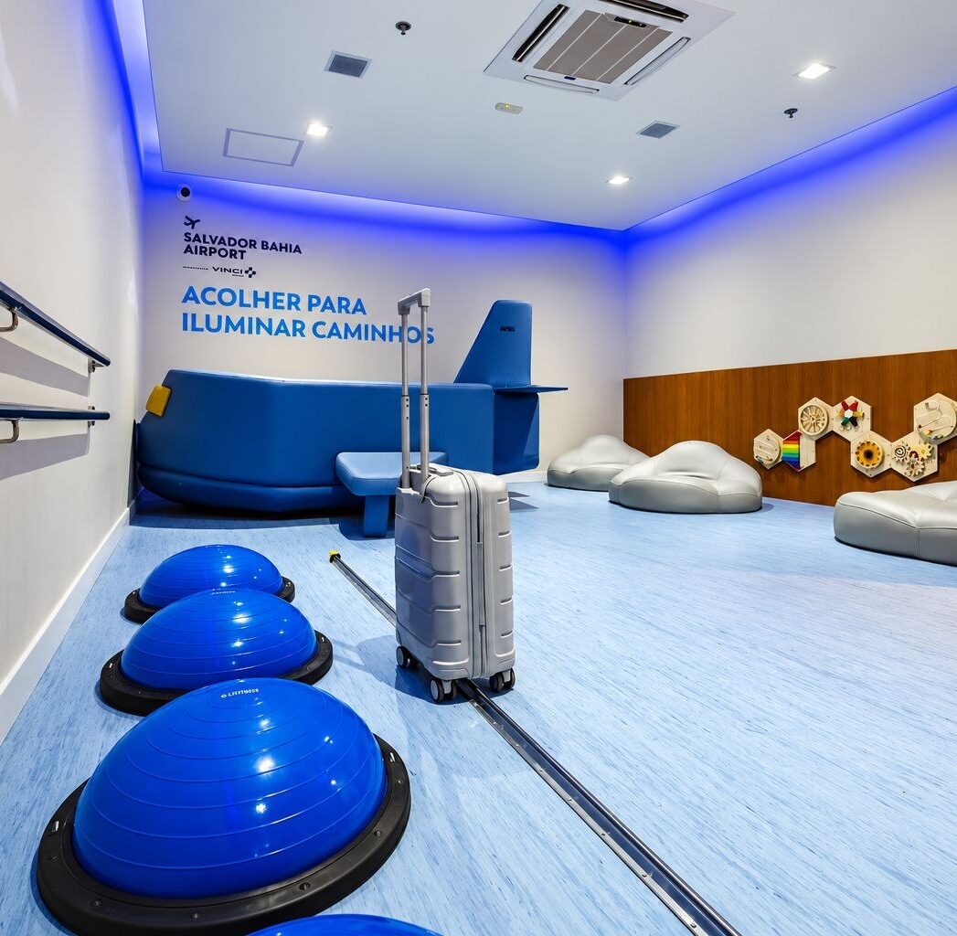 Imagem destacada de Aeroportos ganham salas multissensoriais para neurodivergentes