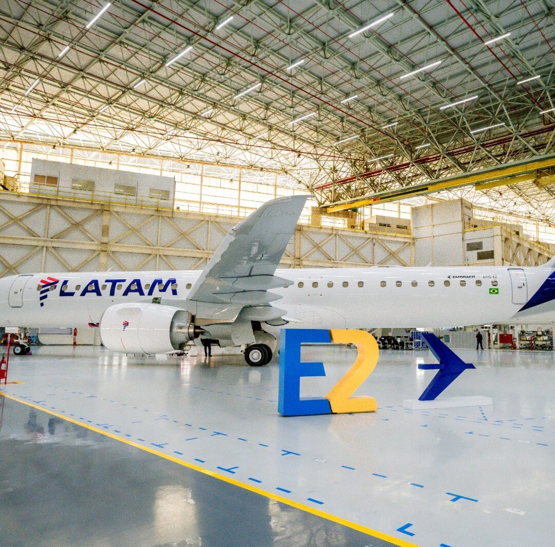Imagem destacada de Latam estreia E195-E2 com plano de ampliar rotas no Brasil