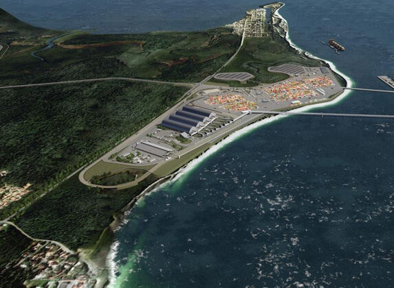 Imagem destacada de Porto Brasil Sul prevê tecnologia para reduzir emissões de navios