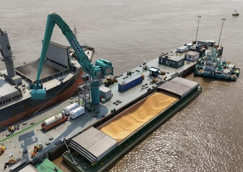 Imagem destacada de Super Porto Verde inicia operação com 27 mil toneladas de milho